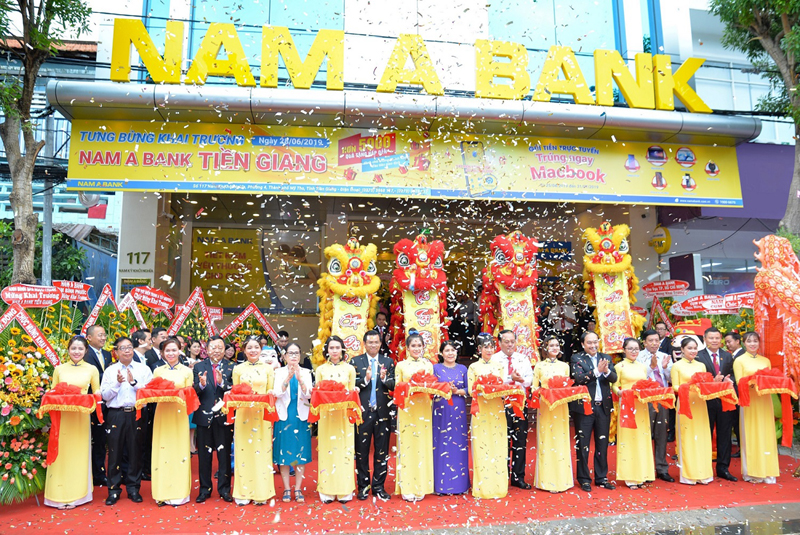 Nam A Bank mở rộng phủ sóng thương hiệu tại Tiền Giang
